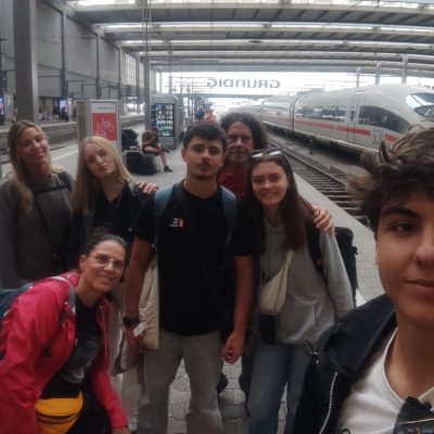 Train marathon, from Milan to Munich, July 27, 2025